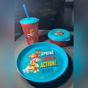 3 pc NEW Paw Patrol Dinnerware Set NWT
